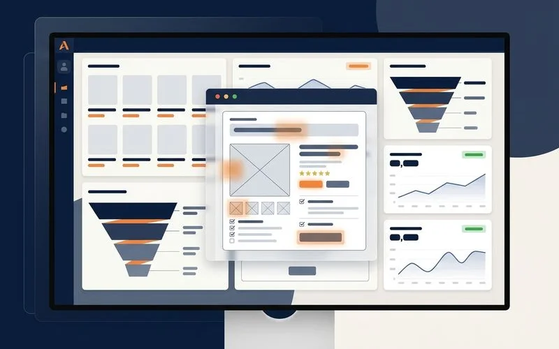 Product page SEO checklist wireframe