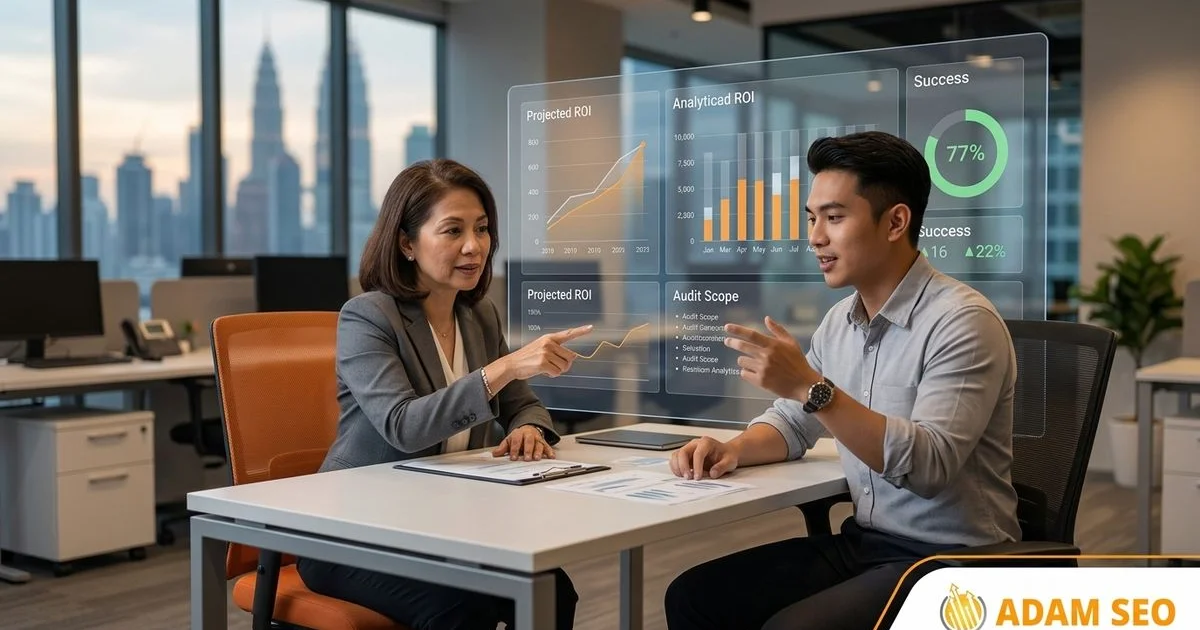 Technical SEO audit scope and cost dashboard in a consultancy setting
