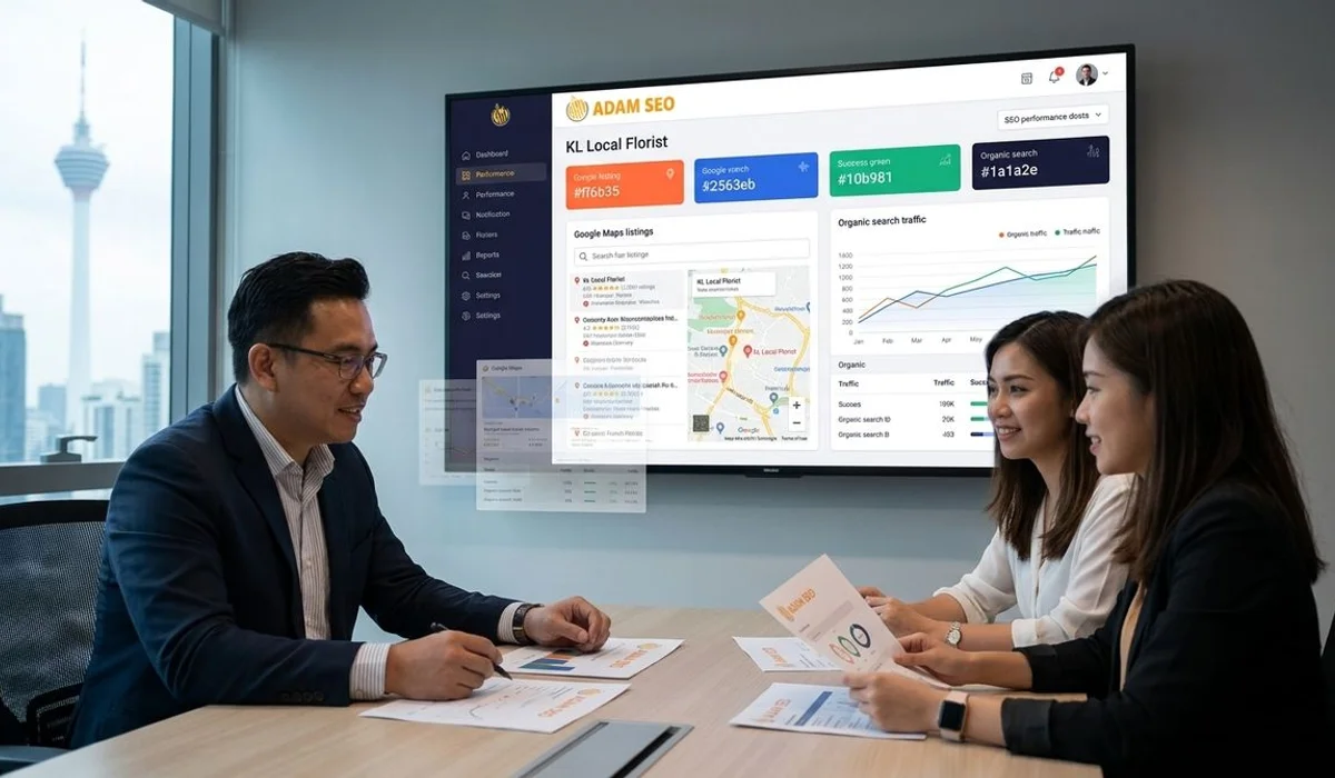 Local SEO strategy meeting with Malaysian business owner in Penang